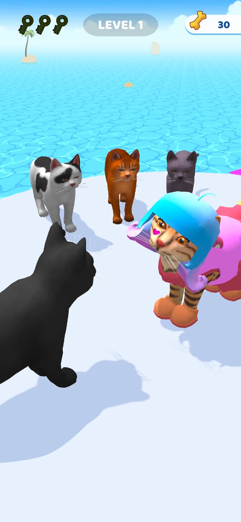 Cats run 3D screenshot 5 - screenshot