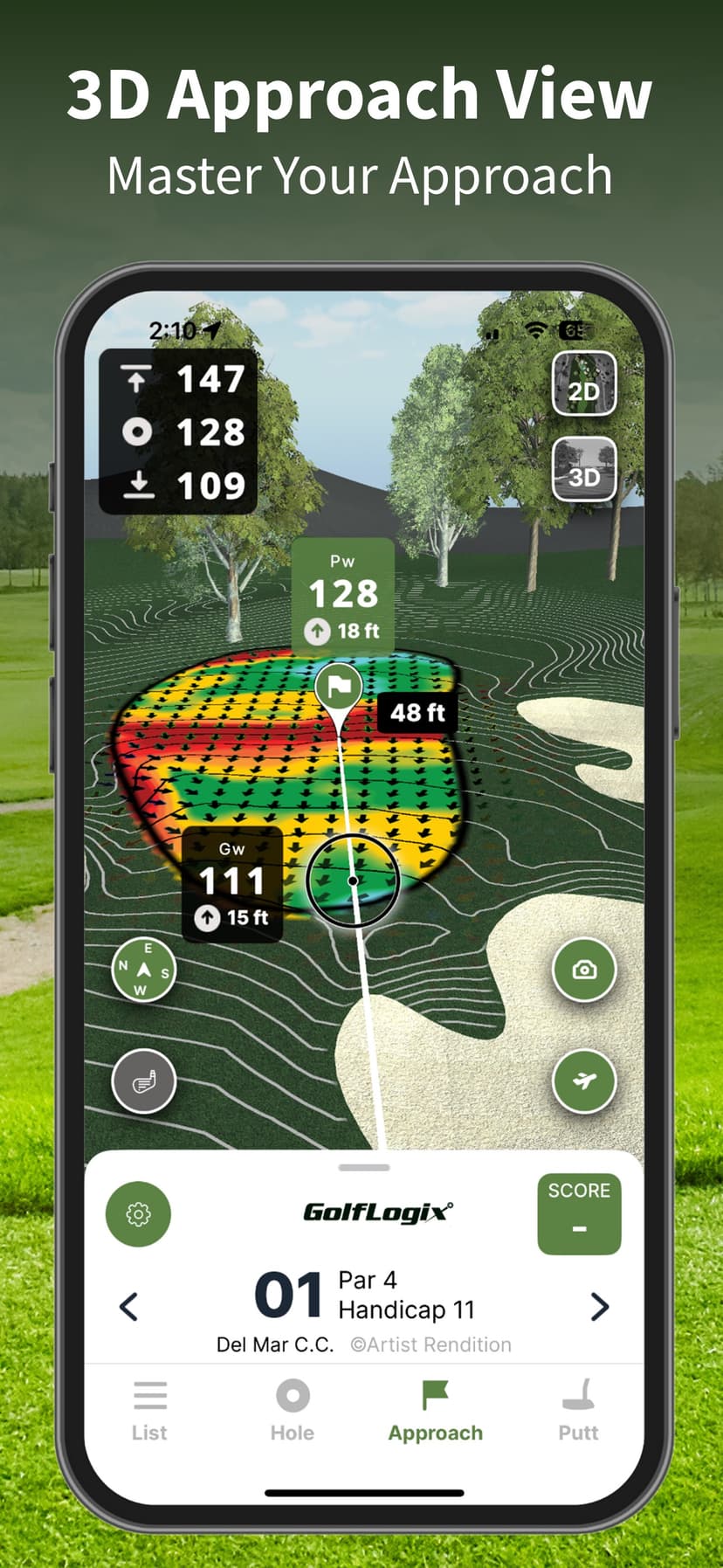 GolfLogix: 3D Golf GPS screenshot 6 - screenshot