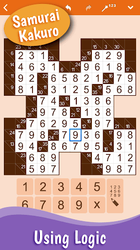 Kakuro: Number Crossword screenshot 2 - screenshot