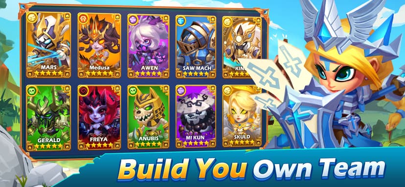 Taptap Heroes:Idle RPG screenshot 1 - screenshot