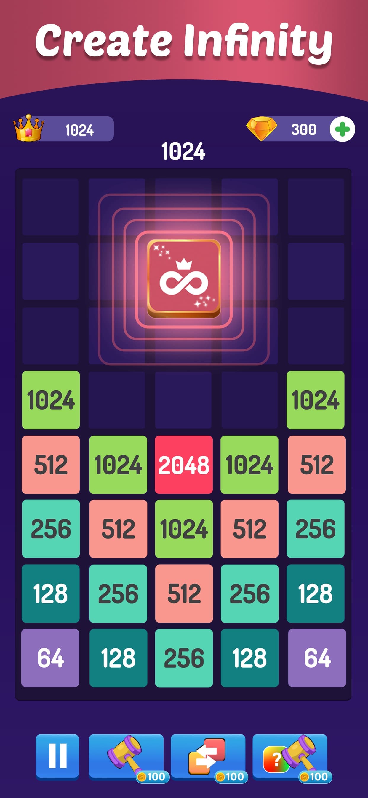 Match the Number - 2048 Game screenshot 5 - screenshot