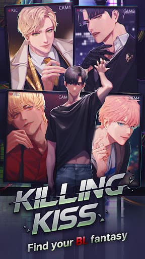 Killing Kiss : BL dating otome screenshot 1 - screenshot