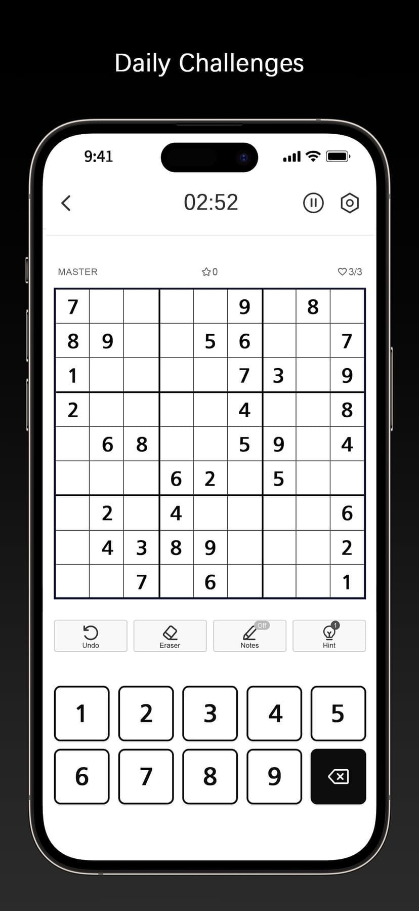 Sudoku Master！ screenshot 5 - screenshot