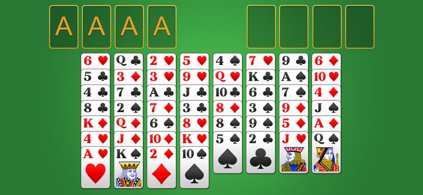 FreeCell Solitaire (Classic) screenshot 1 - screenshot