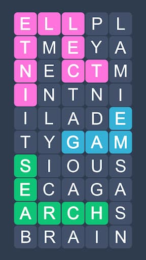 Fillwords: Word Search Games screenshot 1 - screenshot