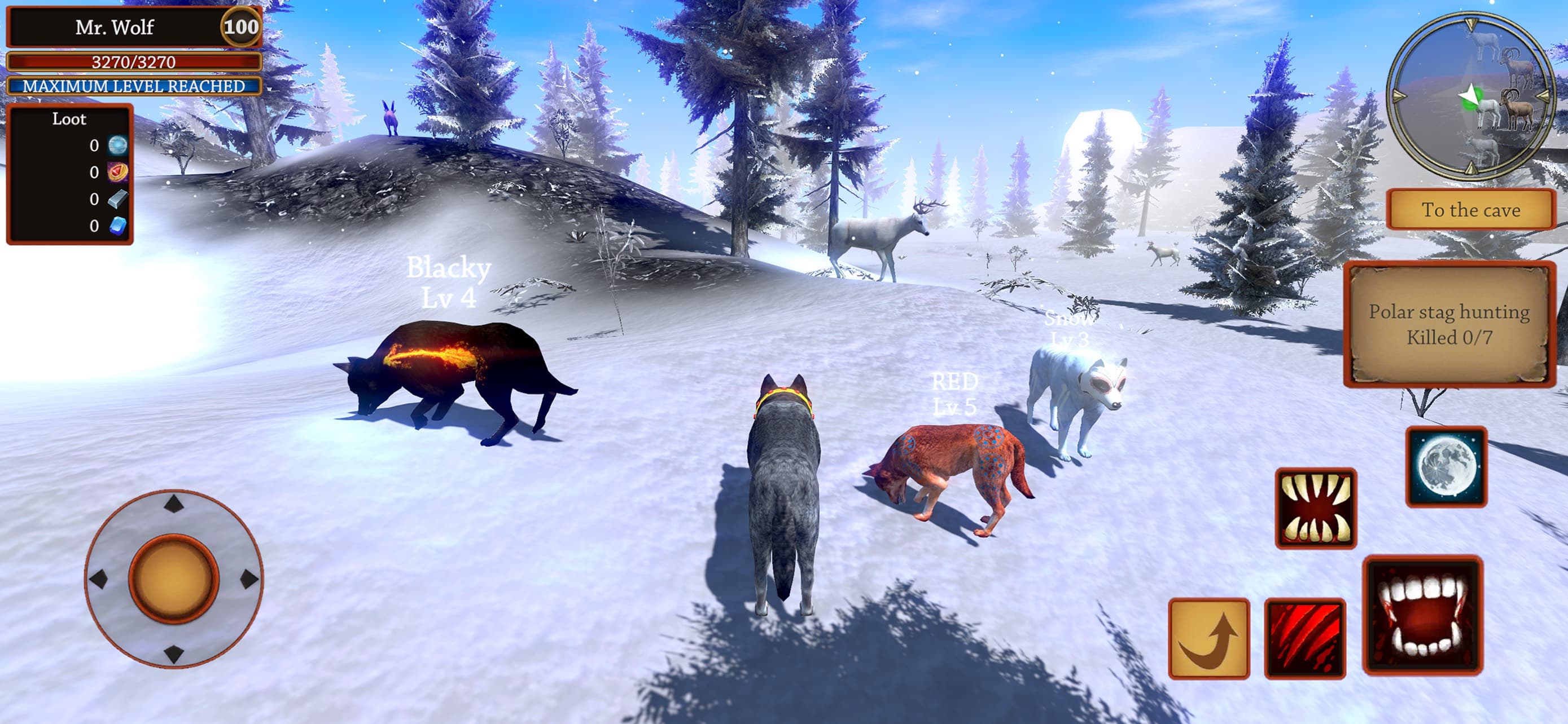 Wolf Simulator - Animal Games screenshot 7 - screenshot