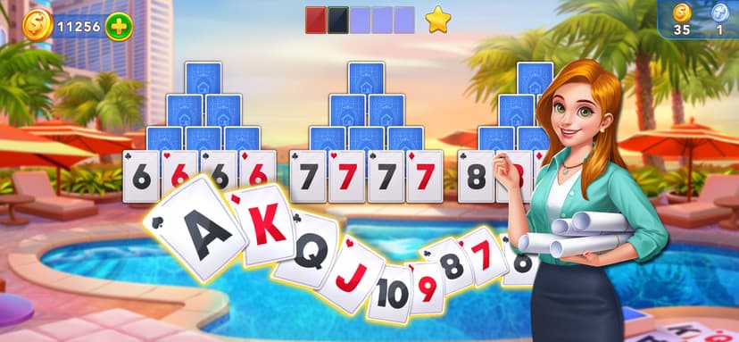 Solitaire Tripeaks Makeover screenshot 8 - screenshot