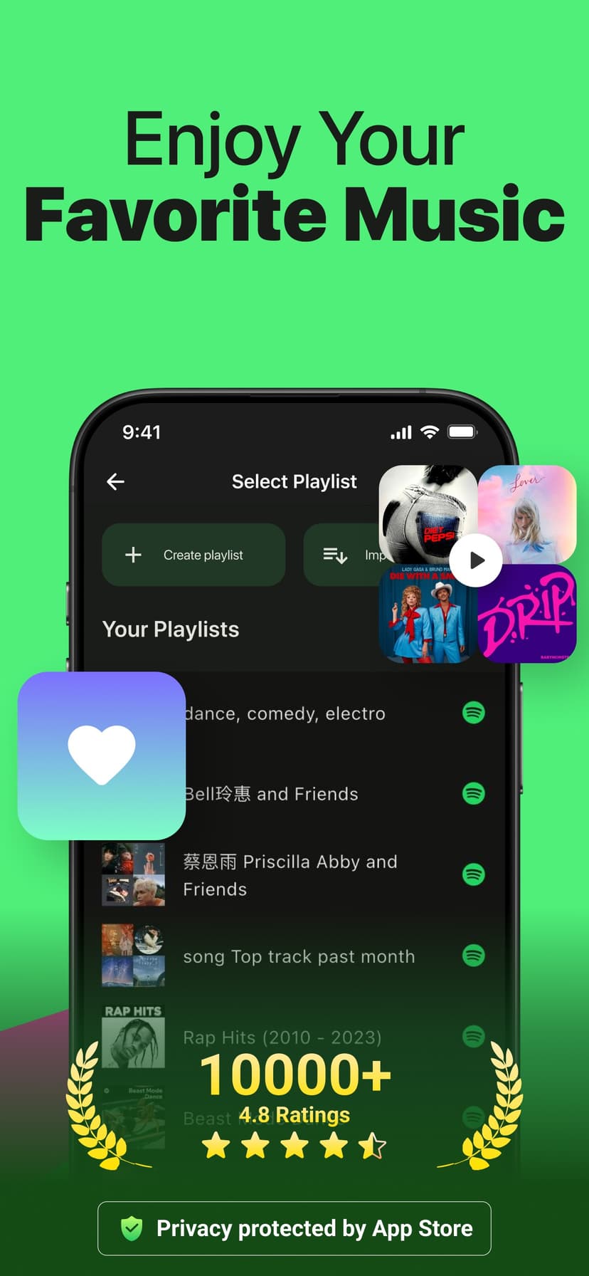 Music Stats for Spotify Song screenshot 1 - screenshot