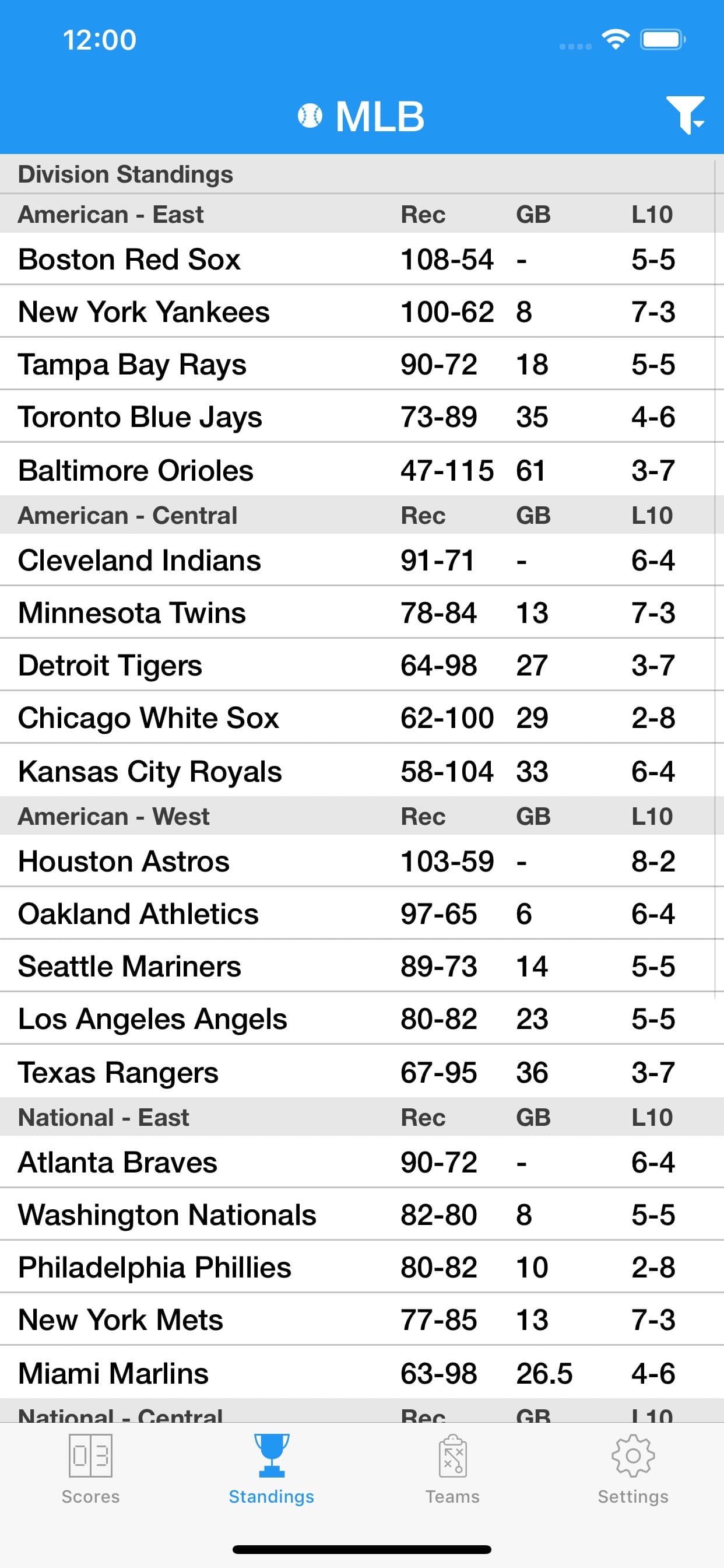 Pro Baseball Live Radio Stream screenshot 3 - screenshot