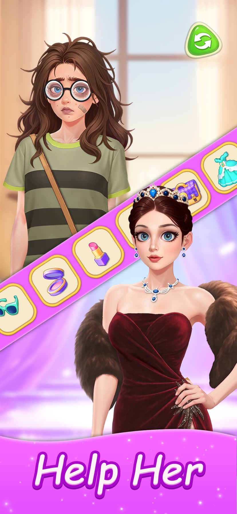 Merge Fashion: Romance Story screenshot 5 - screenshot