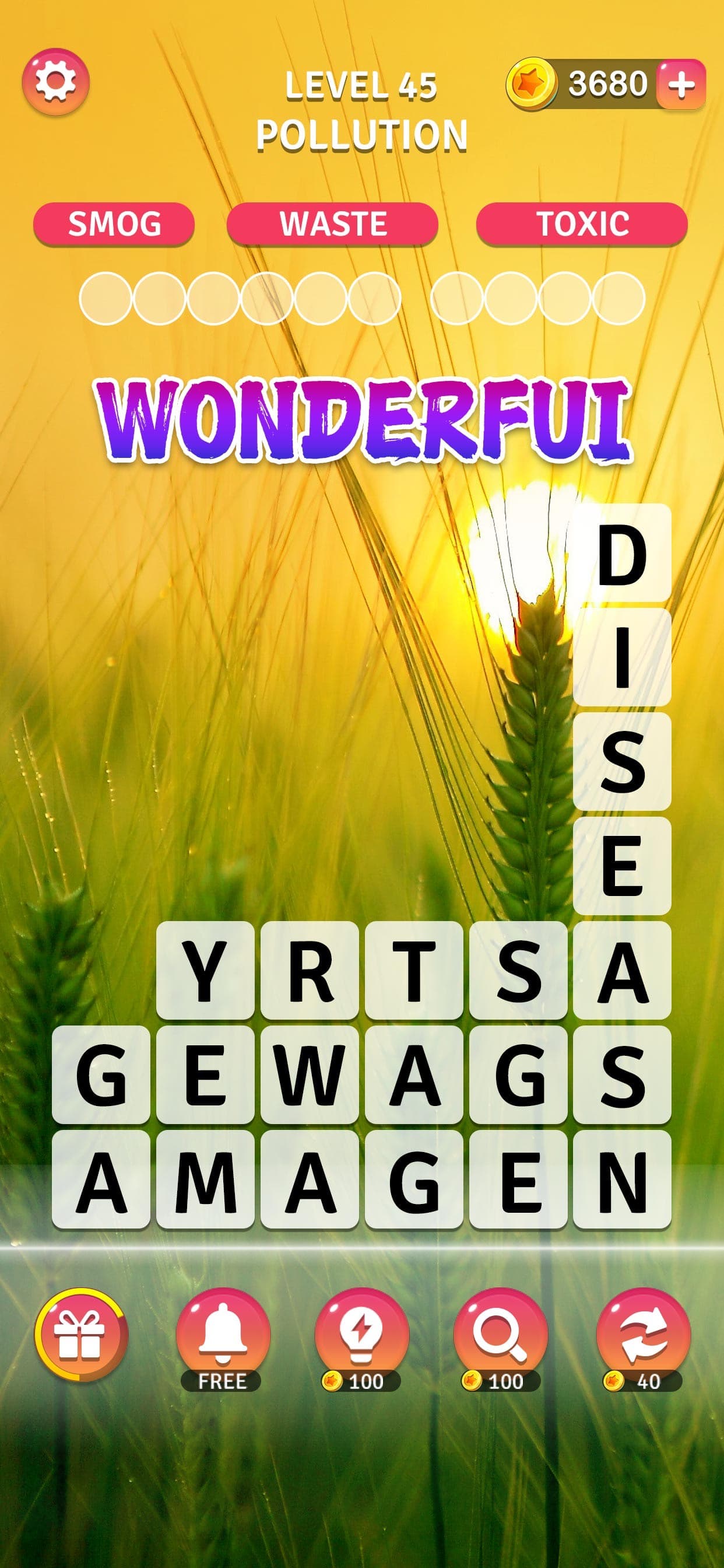 Word Shatter -Puzzle Word Game screenshot 2 - screenshot