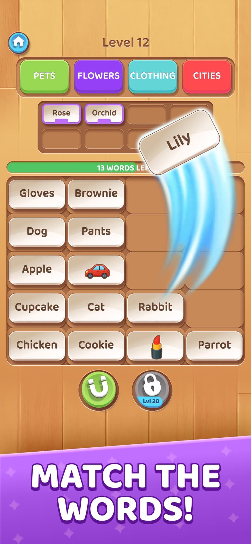 Word Match Connect: Logic game screenshot 1 - screenshot
