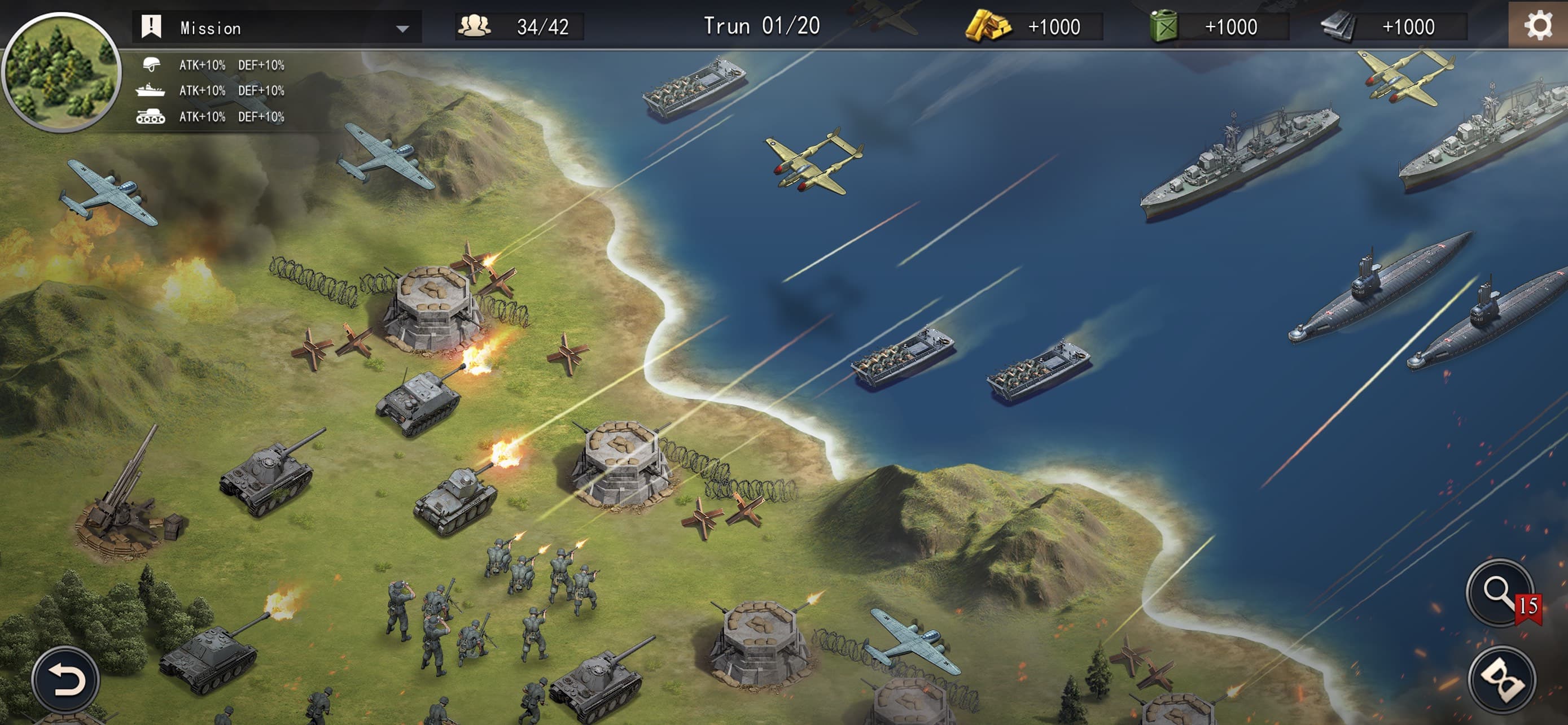 WW2: Strategy World War Games screenshot 4 - screenshot