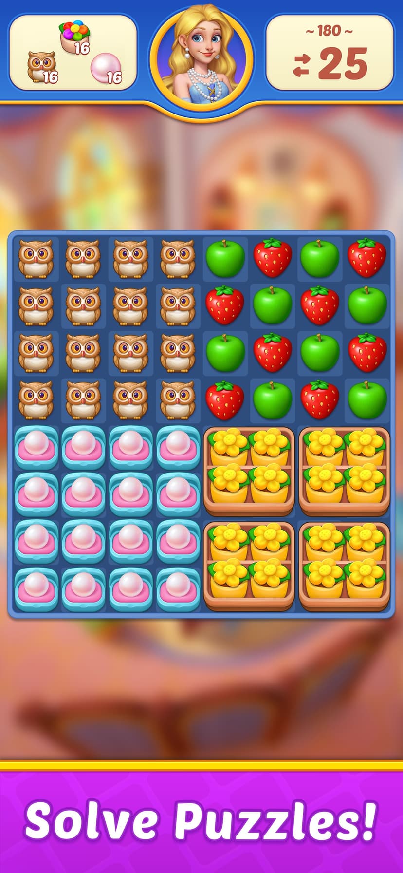 Fruit Diary 2: Match 3 Offline screenshot 7 - screenshot