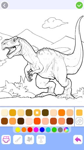 Dino Coloring: Dinosaur games screenshot 2 - screenshot
