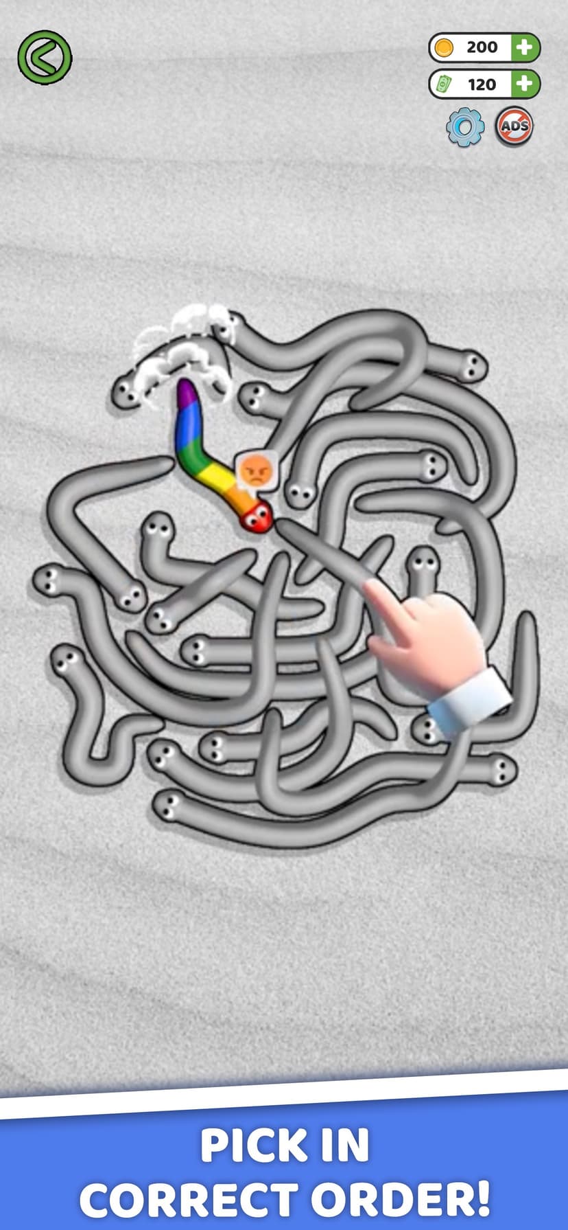 Tangled Snakes screenshot 2 - screenshot
