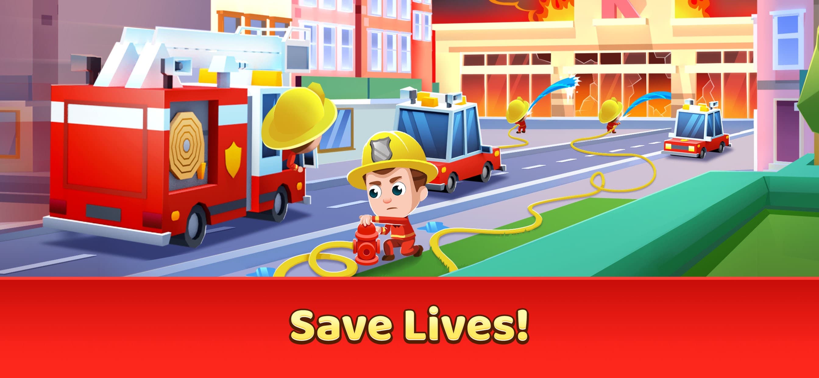 Idle Firefighter Tycoon: Save! screenshot 4 - screenshot