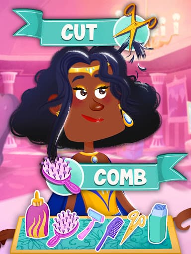 Princess - Girls Hair Salon 4+ screenshot 3 - screenshot