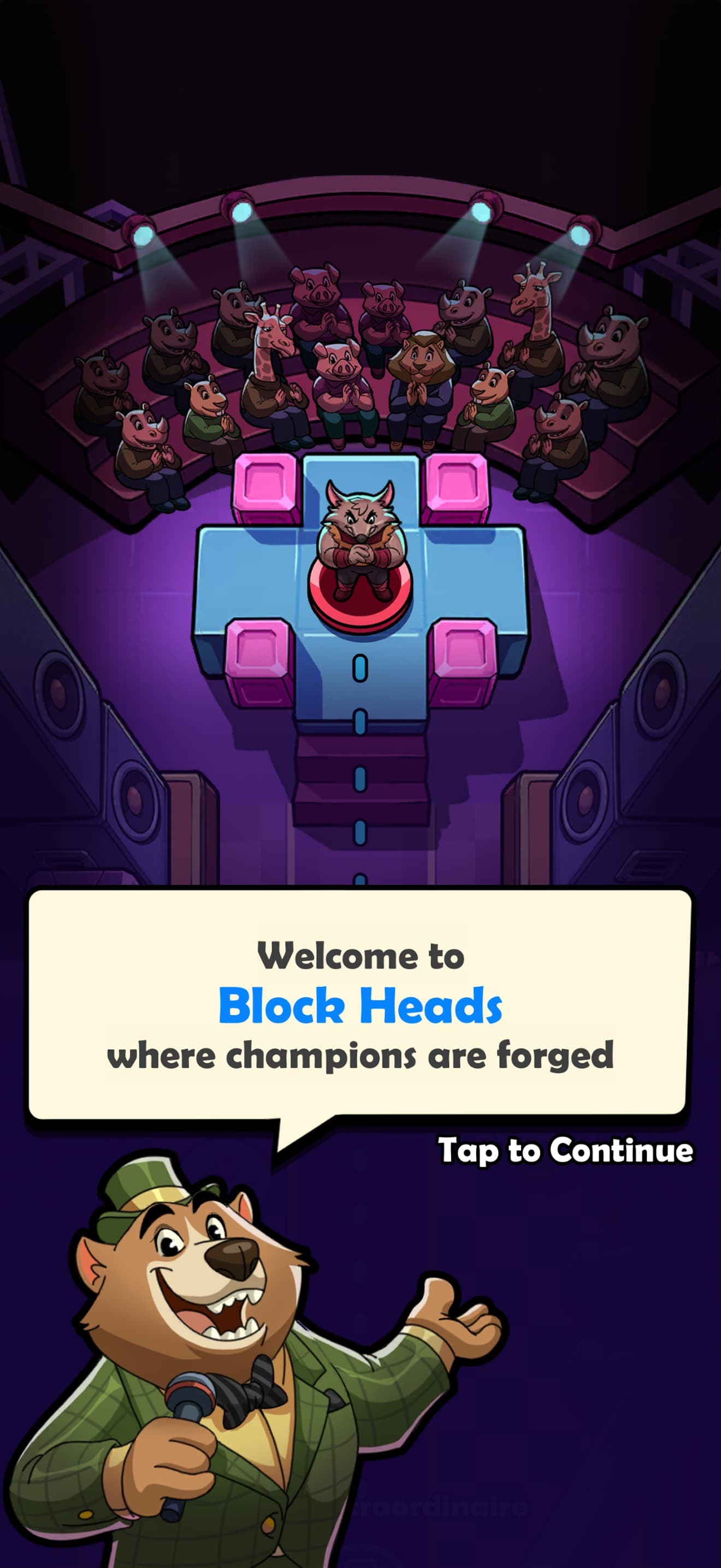 Block Heads: Duel puzzle games screenshot 1 - screenshot