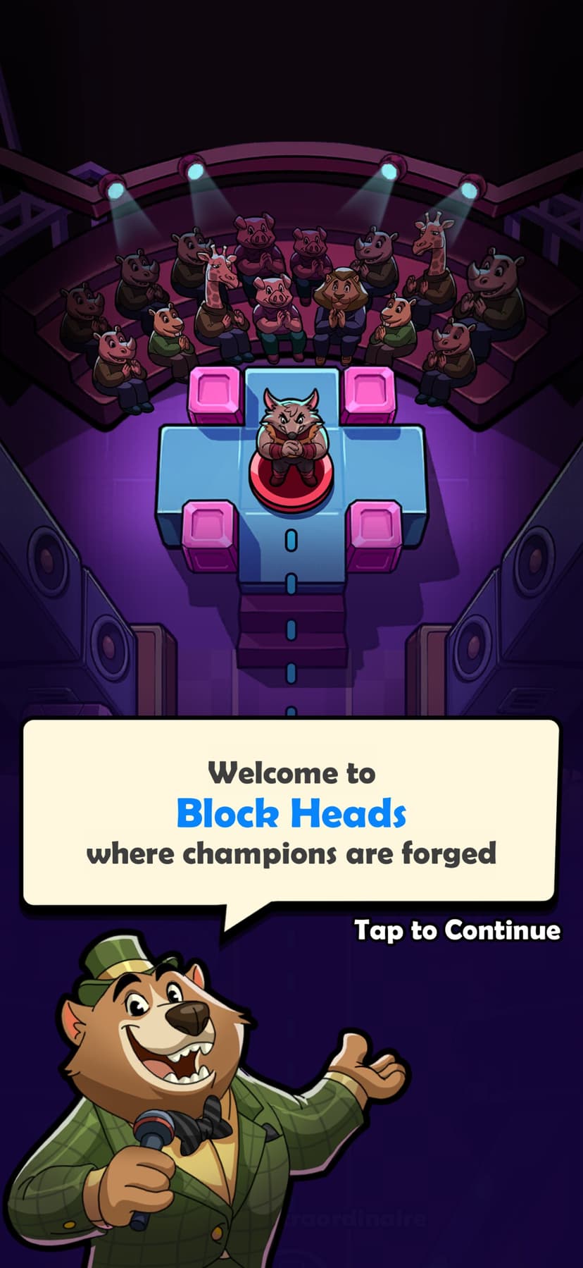 Block Heads: Duel puzzle games screenshot 1 - screenshot