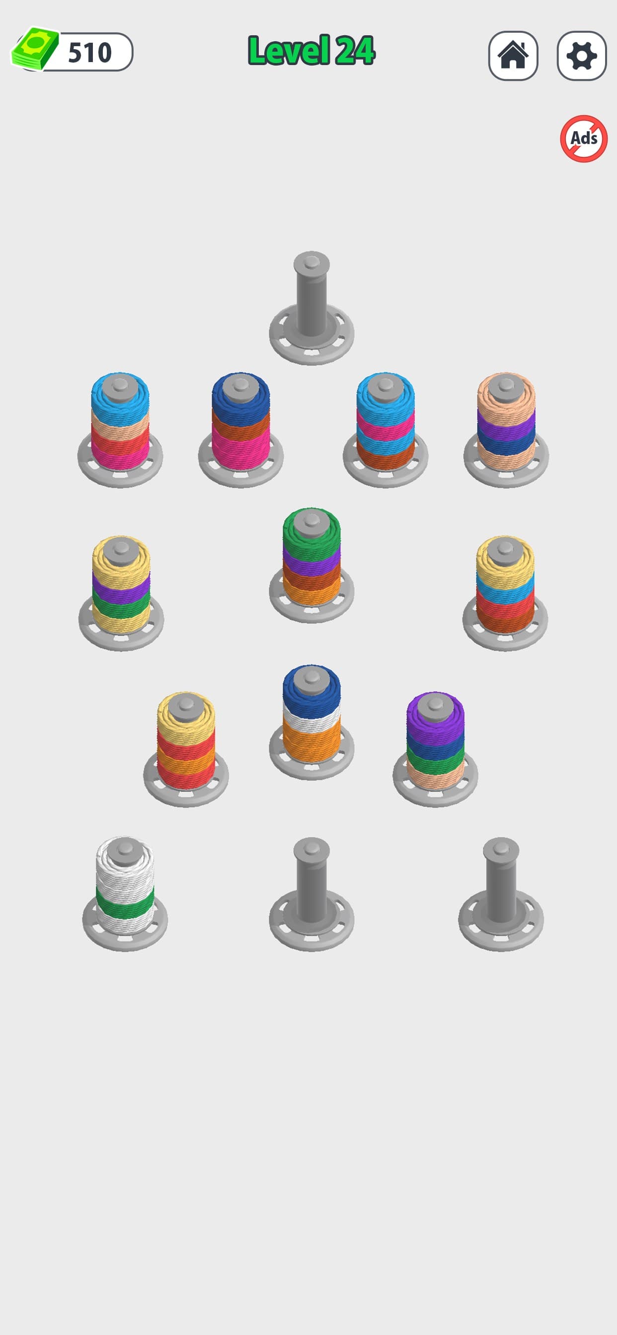 Puzzle Thread: Color Sort screenshot 6 - screenshot
