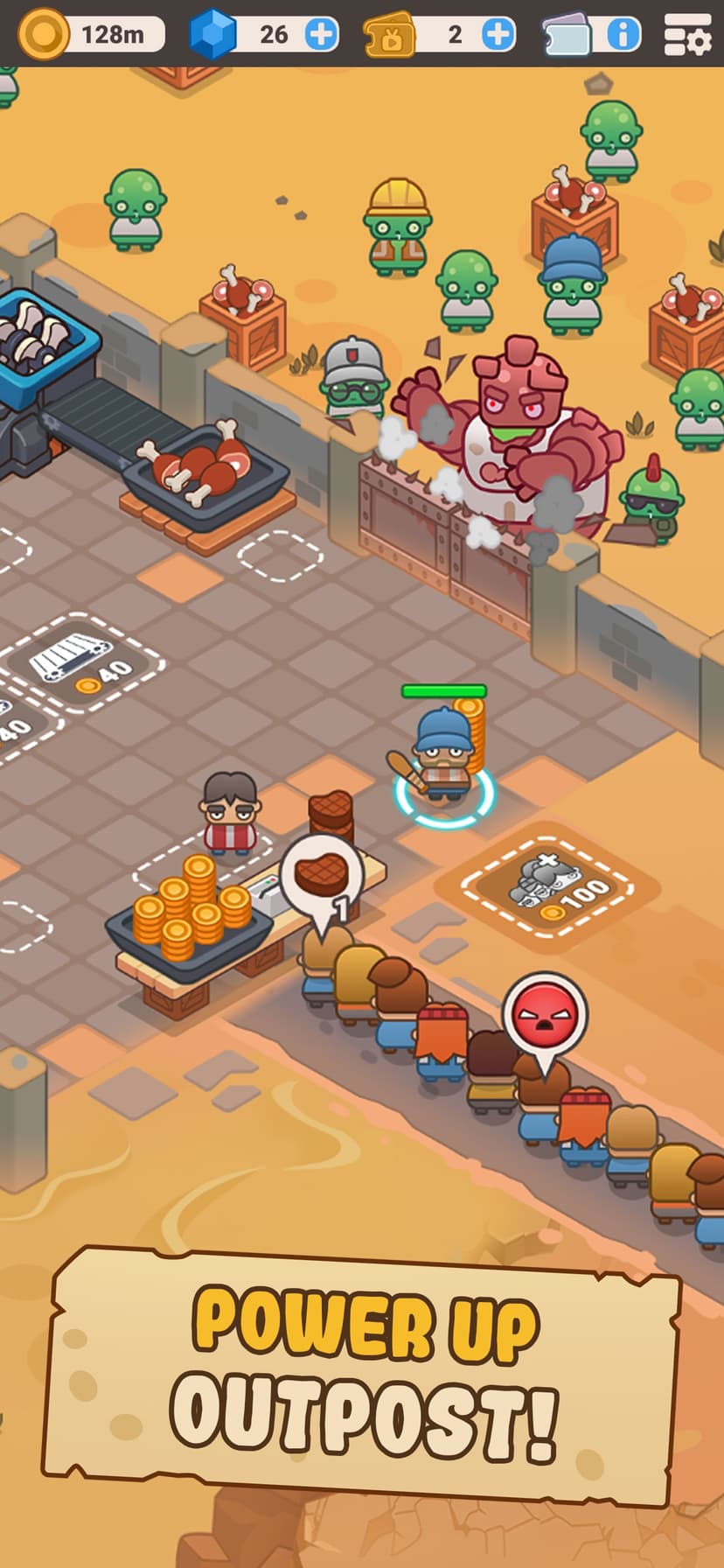 Idle Outpost Zombie Apocalypse screenshot 4 - screenshot