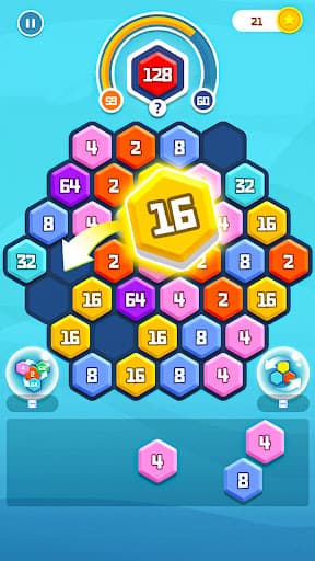 HexPuz - Merge Hexa Puzzle screenshot 5 - screenshot