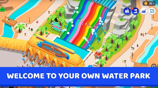 Idle Theme Park Tycoon screenshot 1 - screenshot