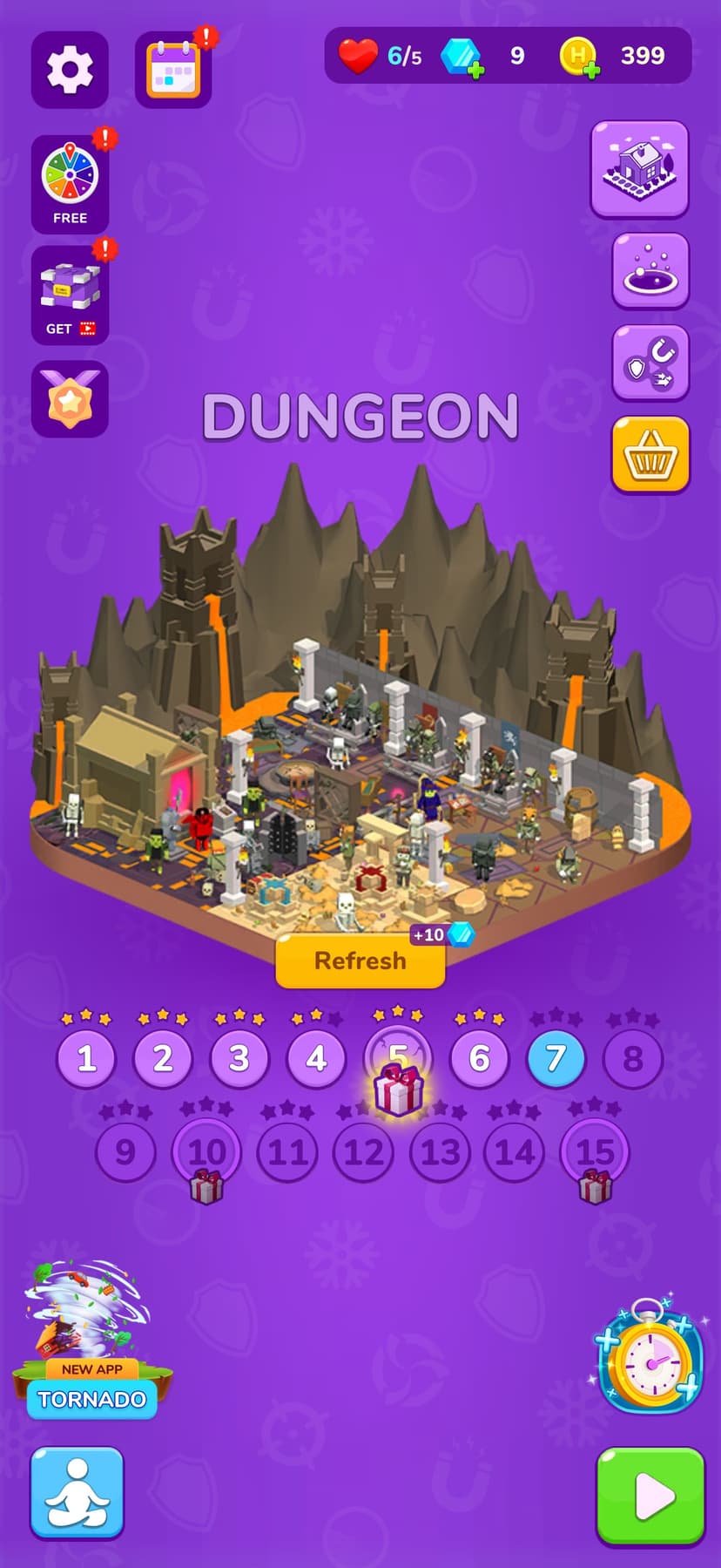 Holein. hole io blackhole game screenshot 2 - screenshot