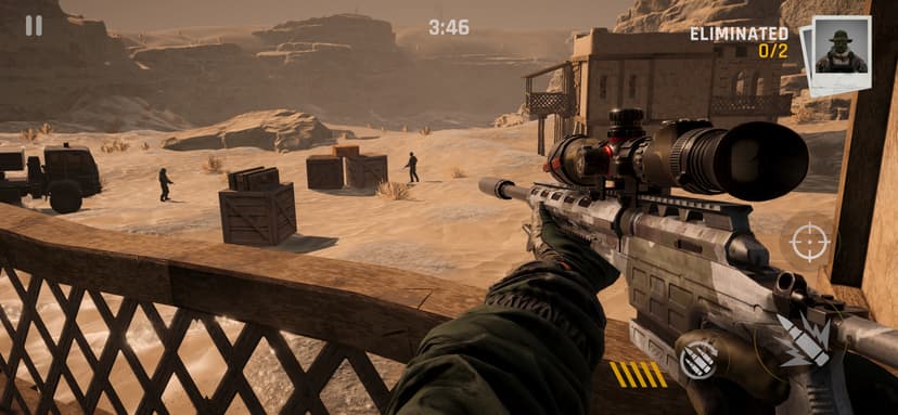 GhostX: Sniper Simulator screenshot 1 - screenshot
