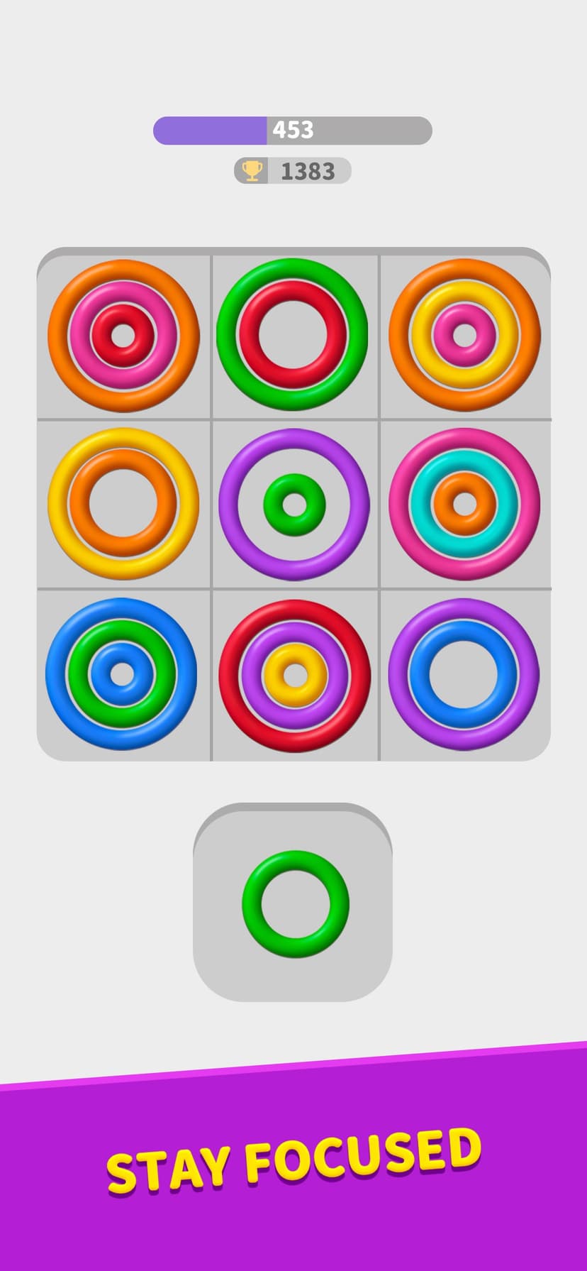 Color Rings Matching Puzzle screenshot 3 - screenshot