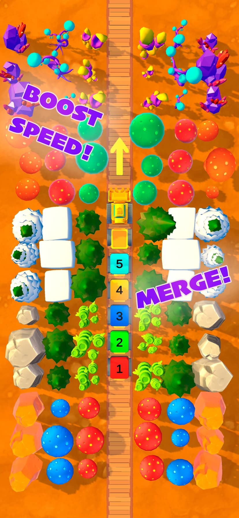 Mine Cart Merge: Idle Mania screenshot 2 - screenshot