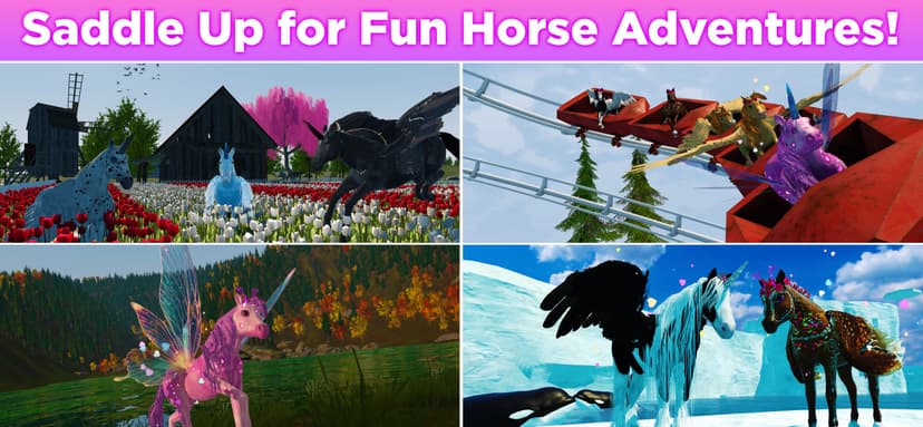 Flying Unicorn Simulator 2024 screenshot 2 - screenshot