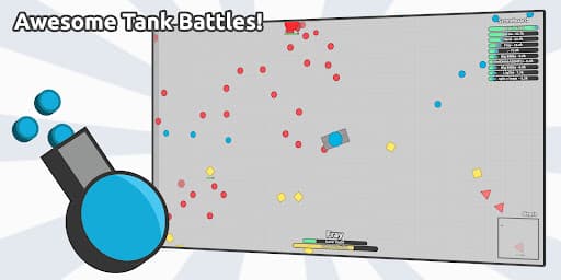 Diep.io screenshot 1 - screenshot