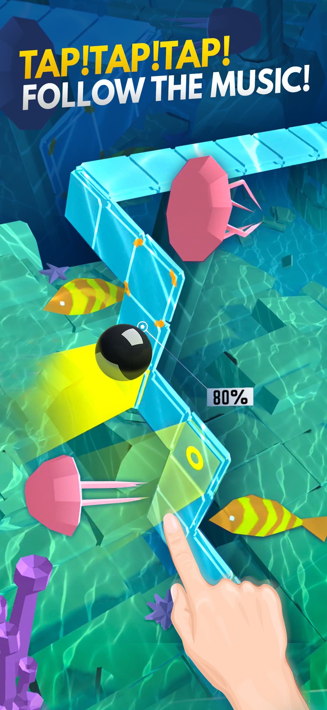 Dancing Ball World: Music Game screenshot 1 - screenshot