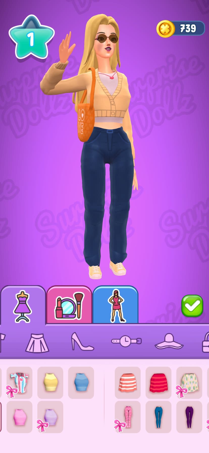 Color Reveal Doll screenshot 4 - screenshot