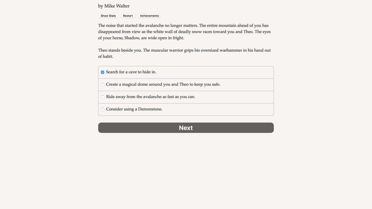 Null - screenshot