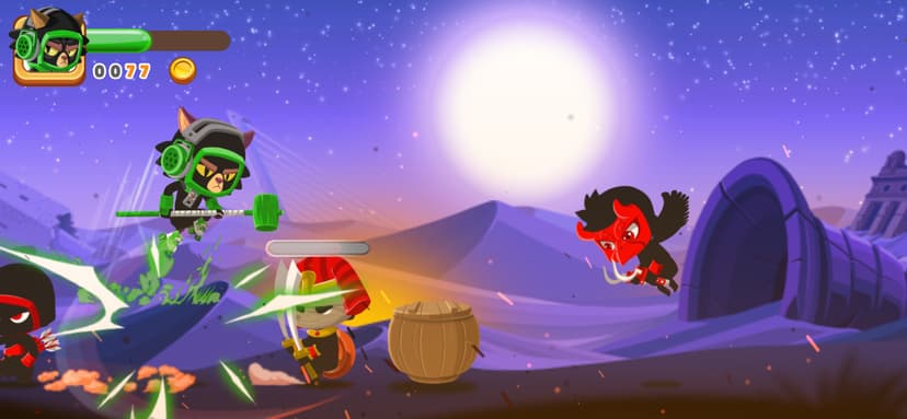 Ninja Dash - Run and Jump game screenshot 2 - screenshot
