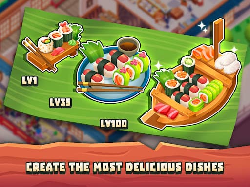 Sushi Empire Tycoon—Idle Game screenshot 15 - screenshot