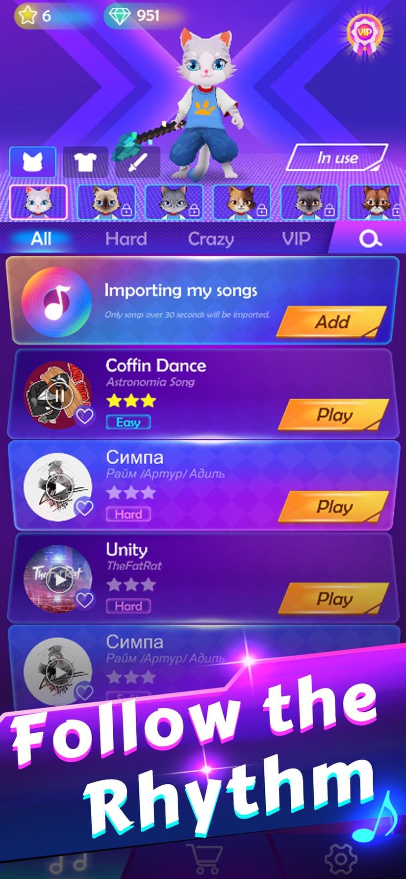 Blade Master : Beat The Music screenshot 3 - screenshot