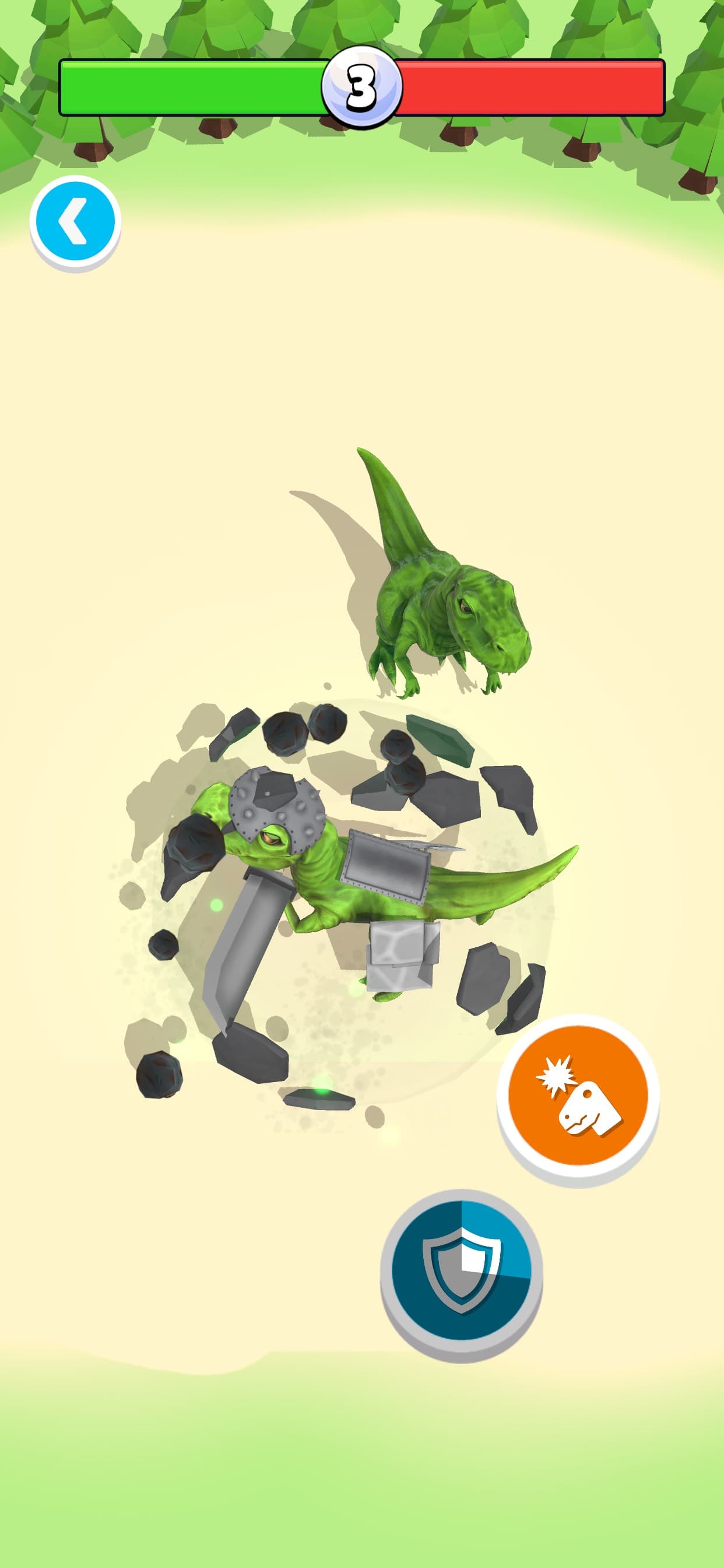 Dino World: Merge & Fight screenshot 4 - screenshot