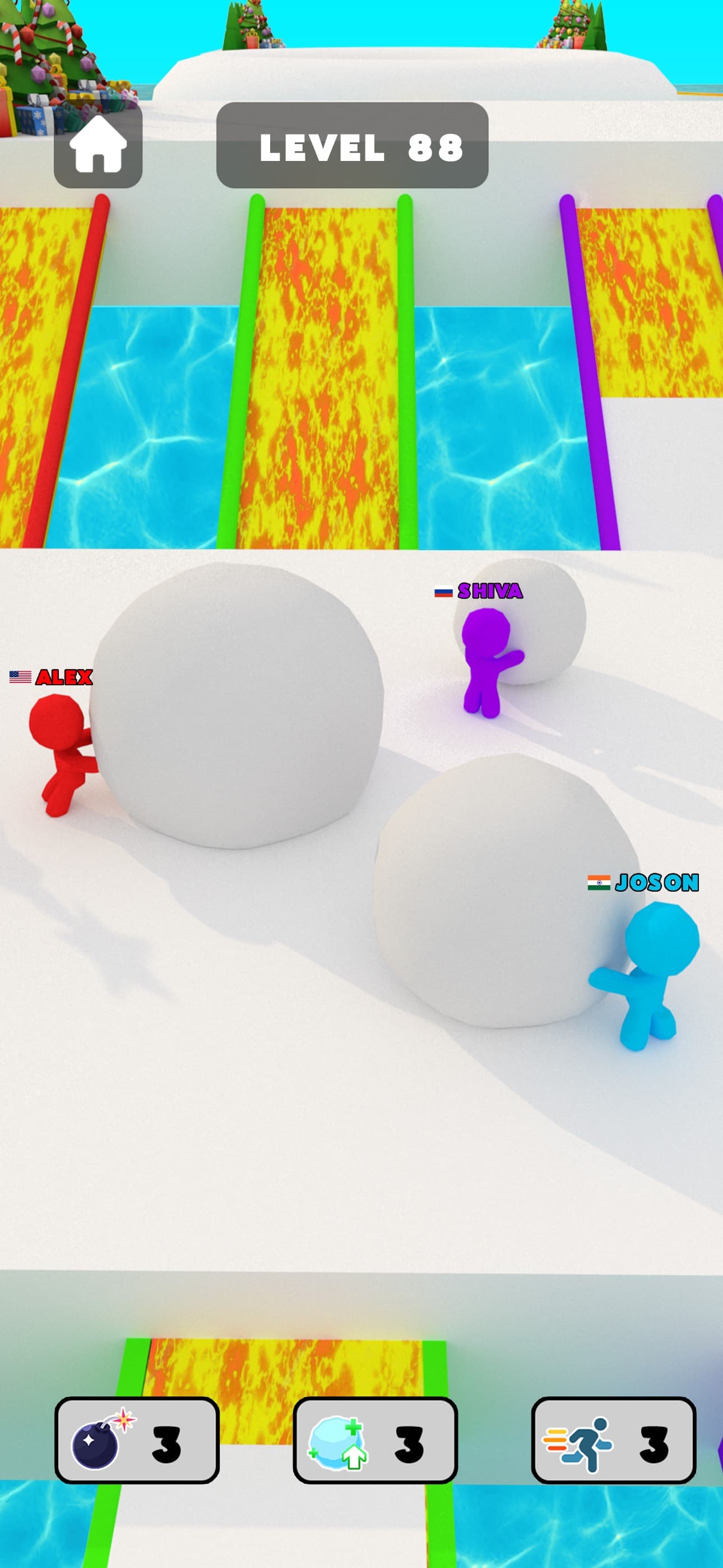 Snow Race 3D™: Fun Xmas Racing screenshot 8 - screenshot