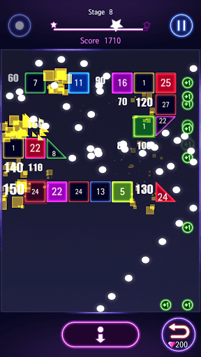 Bricks Breaker Hit - Glow Ball screenshot 6 - screenshot