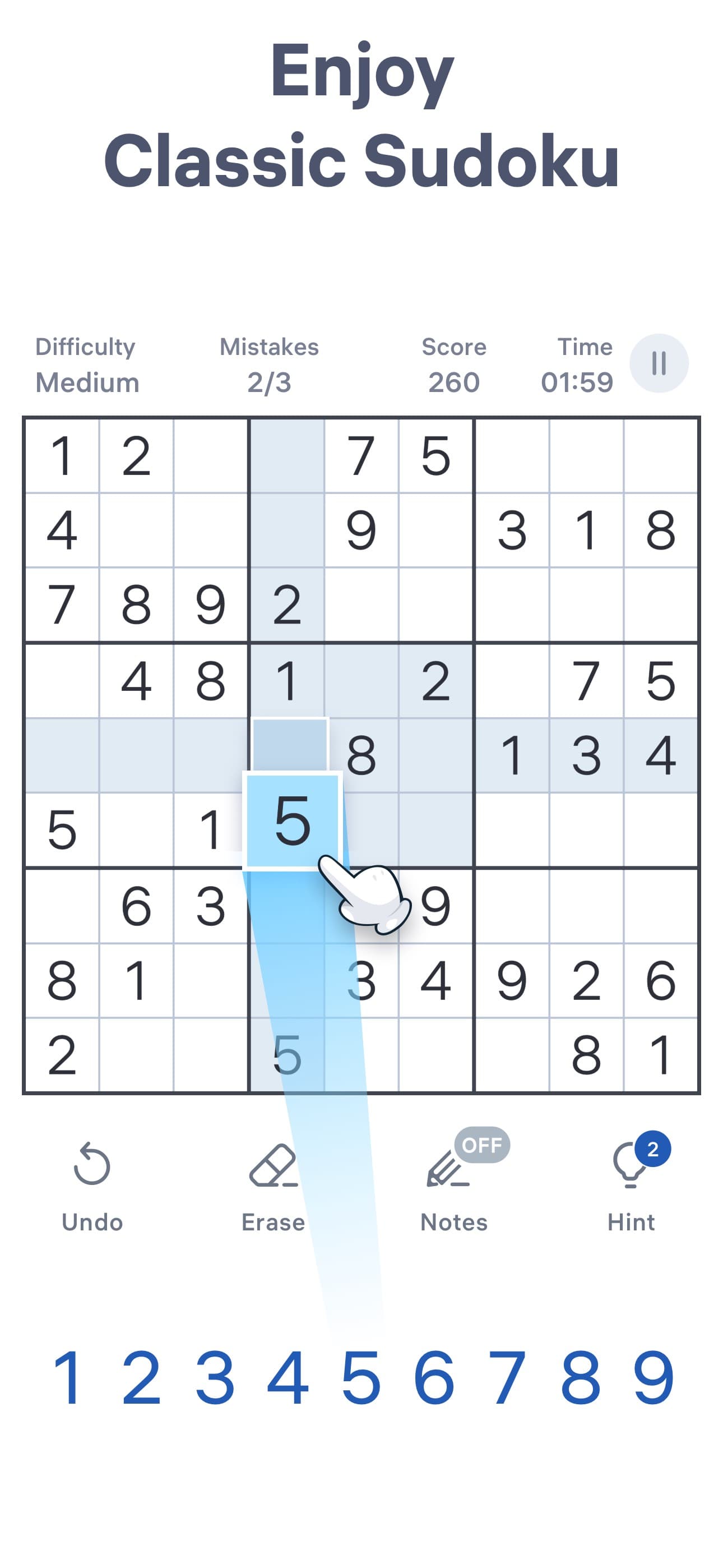 Sudoku.com - Number Games screenshot 2 - screenshot