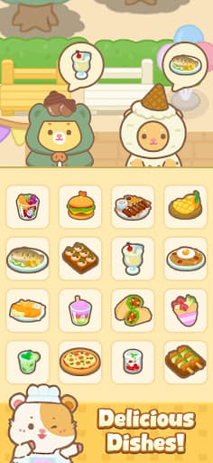 Ham's Kitchen : Cute Food Game screenshot 13 - screenshot