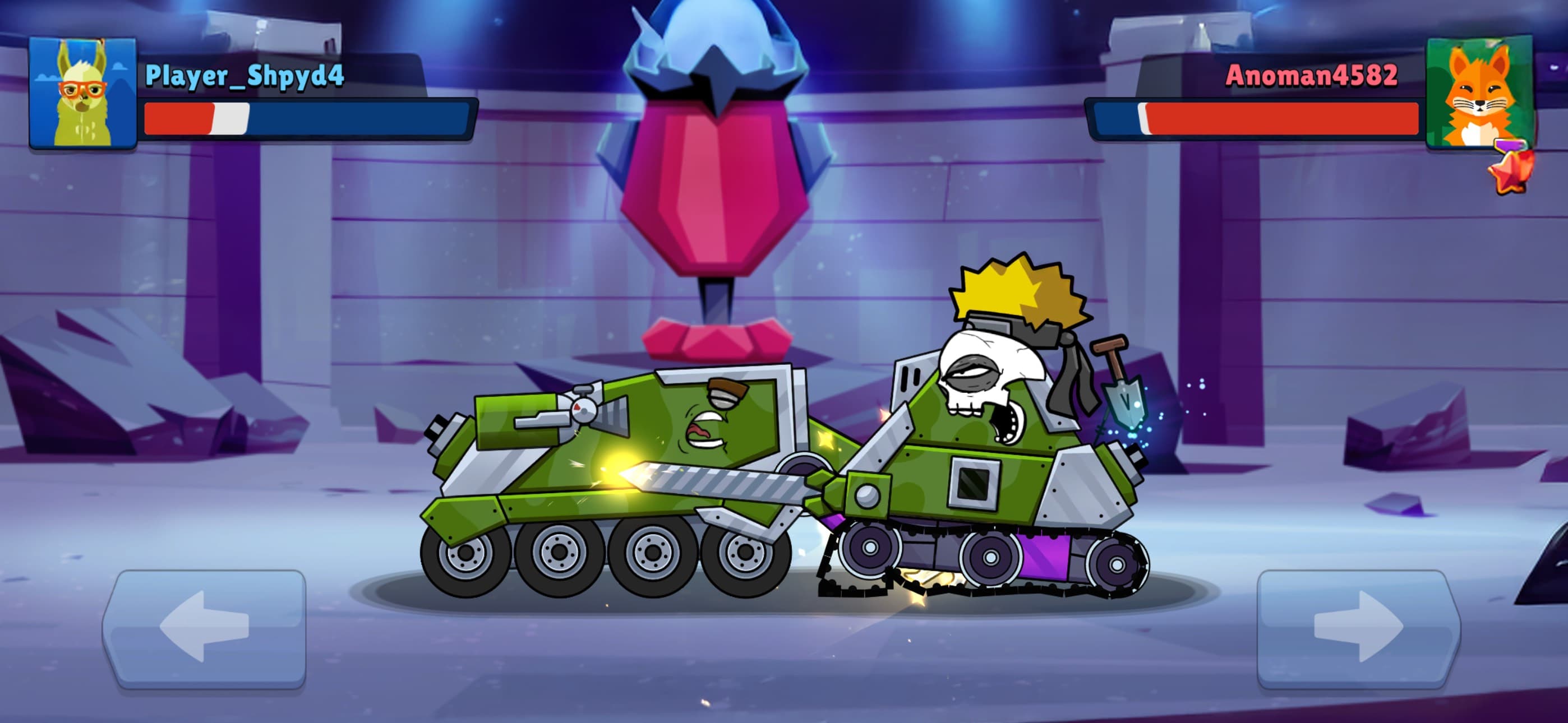Tanks Arena io: Machine of War screenshot 1 - screenshot