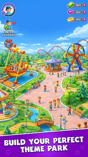 My Theme Park : Idle & Tycoon screenshot 1 - screenshot