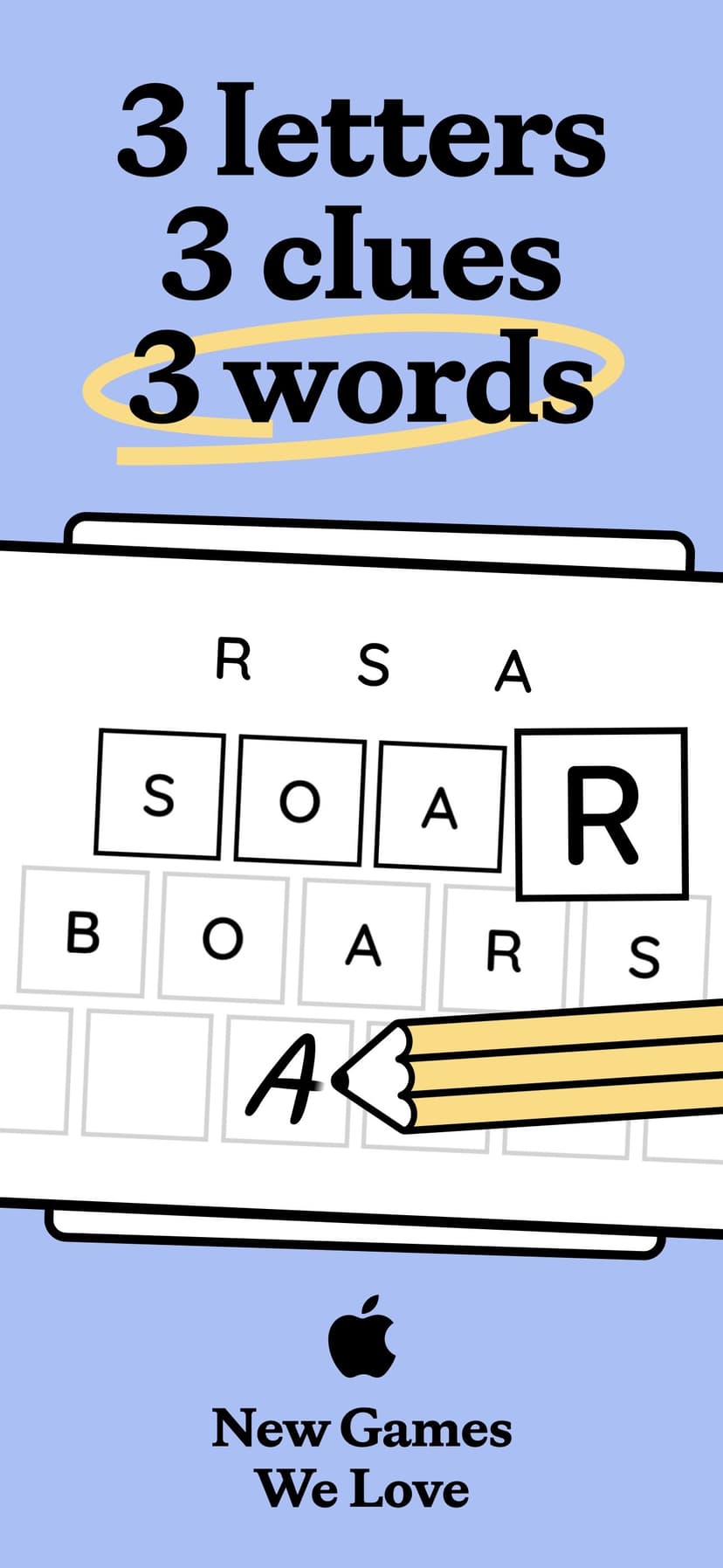 Triplit: Daily Word Game screenshot 1 - screenshot