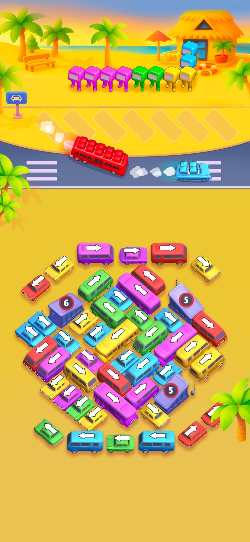 Bus Fever - Car Parking Jam screenshot 2 - screenshot
