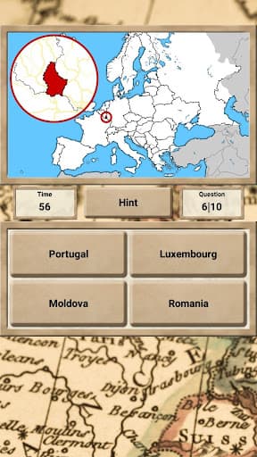 Europe Geography - Quiz Game screenshot 10 - screenshot
